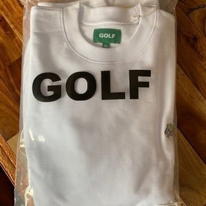 Golf Wang Frog Crewneck Sweatshirt White